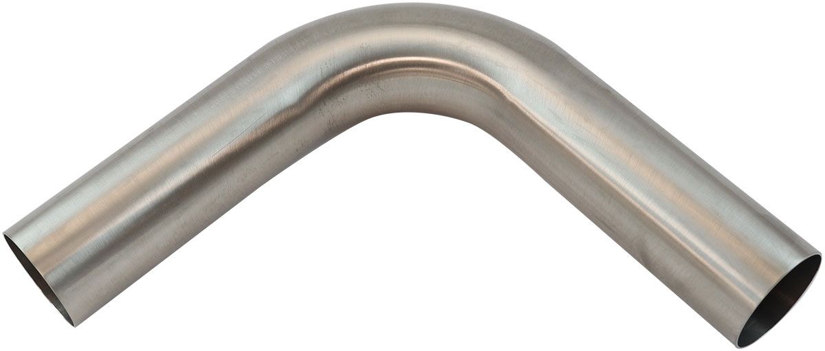 304 S/S BEND 90 DEG 2-1/2" O.D1.5MM (.059") 150mm / 6" LEG