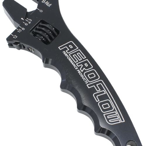 ADJUSTABLE WRENCH GRIP SPANNERBLACK -3AN TO -12AN