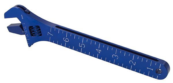 ADJUSTABLE SPANNER WHEELIE BLUE LARGE FOR UP TO -12 B-NUT