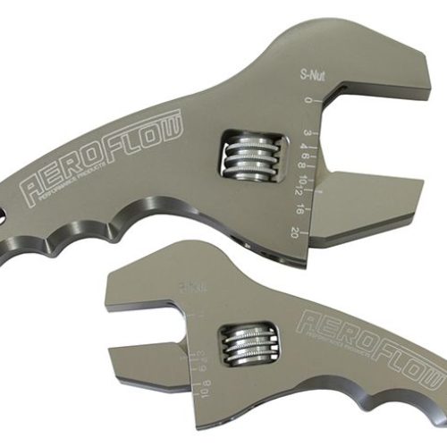 ADJUSTABLE WRENCH GRIP SPANNER1 X SMALL & 1 X LARGE SHORTY