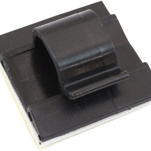 CABLE TIE MOUNT CLAMPS 8mm MAXBUNDLE PA66 3M ADHESIVE 50 PAC