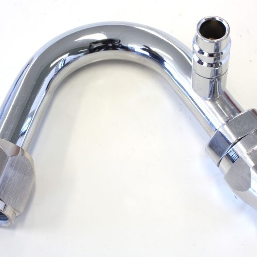 -10 A/C W/CHARGE PORT 135 DEG STAINLESS