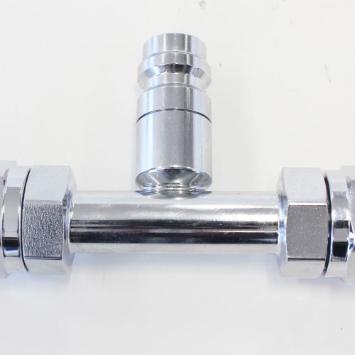 -8 Airconditioning Fitting inline Charge Port Straight