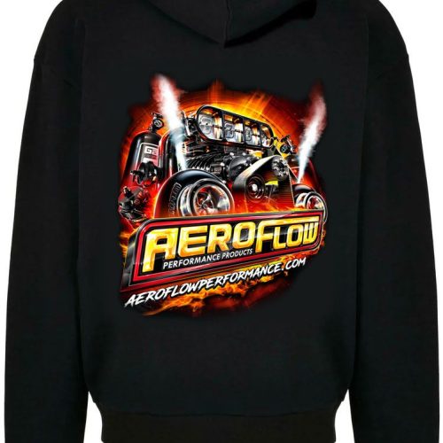 AEROFLOW 2024 HOODIE XL       BLACK – BLOWER TURBOS GAS